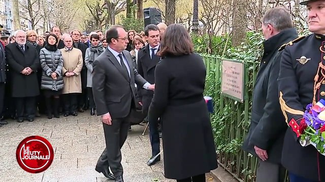 Les plaques d’hommage aux victimes des attentats - Le Petit Journal du 05/11 - CANAL+