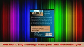 PDF Download  Metabolic Engineering Principles and Methodologies Download Online