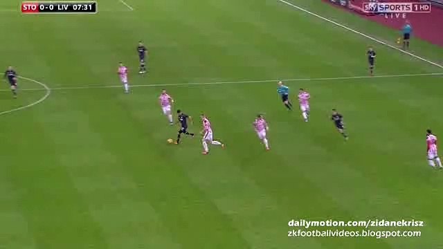 Adam Lallana Fantastic Long Shot - Stoke v. Liverpool - Capital One Cup 05.01.2016 HD