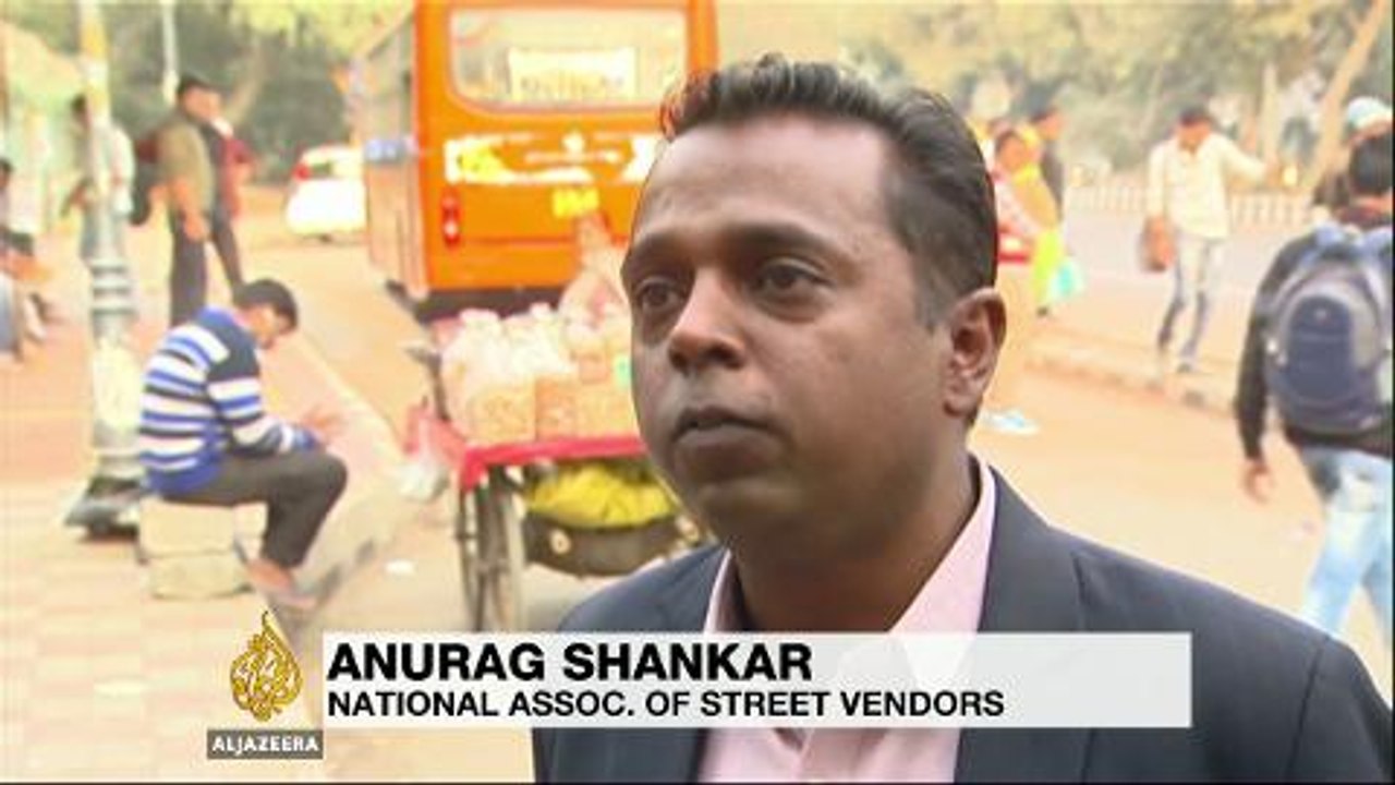 India's street vendors fearful for the future