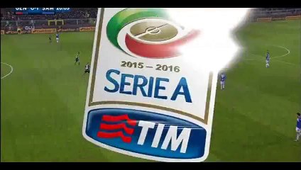 Roberto Soriano Goal - Genoa 0-1 Sampdoria - 05-01-2016_