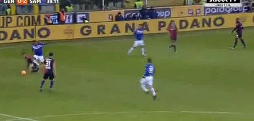 Eder Goal - Genoa 0 - 2 Sampdoria - 05_01_2016