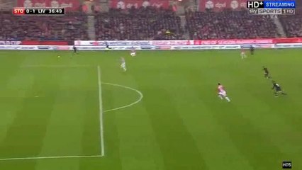 GOOOAL Jordan Ibe Goal - Stoke City 0 - 1 Liverpool - 05_01_2016