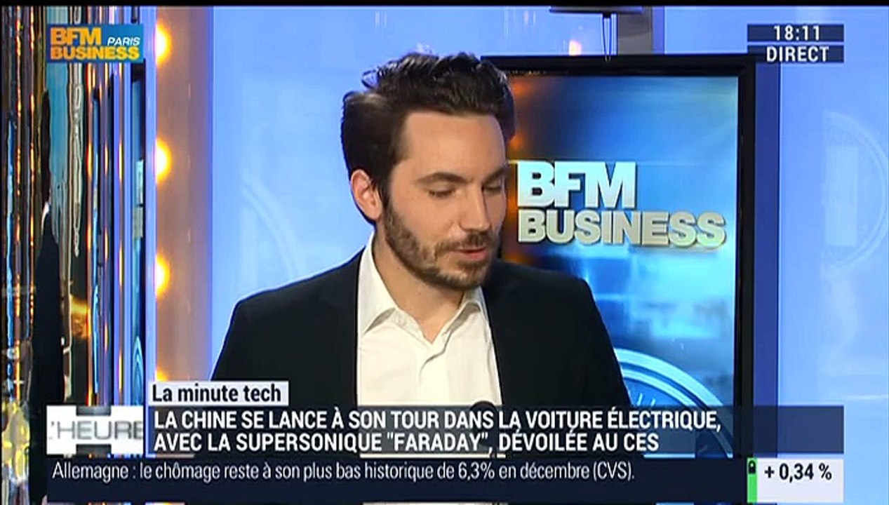 La Minute Tech: Faraday Future a pour ambition de produire des voitures électriques dès 2017 - 05/01