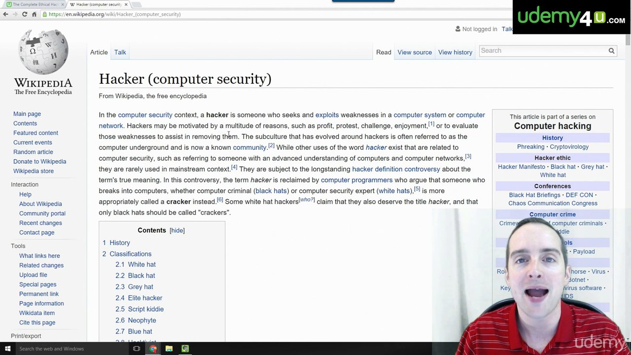 002 What is hacking Here is the definition we use in the course.
