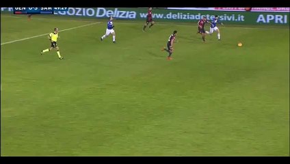 Roberto Soriano Goal - Genoa 0-3 Sampdoria - 05-01-2016