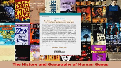 PDF Download  The History and Geography of Human Genes Read Online