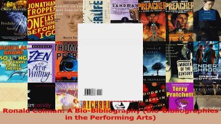 PDF Download  Ronald Colman A BioBibliography BioBibliographies in the Performing Arts Read Full Ebook
