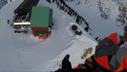 (Kicking Horse) Gondola Rescue Insane Ride!