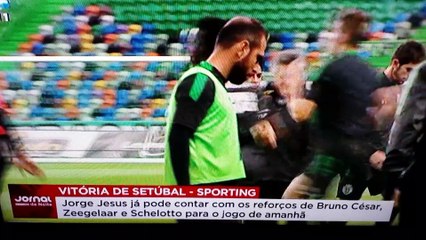 Jorge Jesus fala sobre Luis Neto