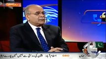 Najam Sethi makes fun of Asif Zardari on 'muqqadas gaye' statement