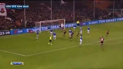 GOOOOAL Leonardo Pavoletti Goal - Genoa 1 - 3 Sampdoria - Serie A - 05_01_2016