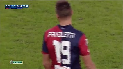1-3 Leonardo Pavoletti Goal Italy  Serie A - 05.01.2016, Genoa 1-3 Sampdoria