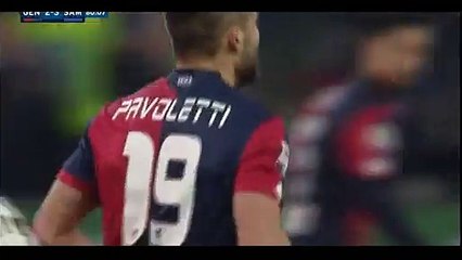 Leonardo Pavoletti 2 nd Goal Genoa 2-3 Sampdoria Serie A