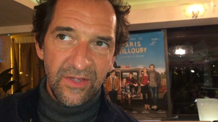 Stéphane De Groodt et l'équipe du film "Paris Willouby"