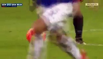 Leonardo Pavoletti Goal - Genoa 2 - 3 Sampdoria - Serie A - 05_01_2016