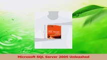 PDF Download  Microsoft SQL Server 2005 Unleashed PDF Full Ebook