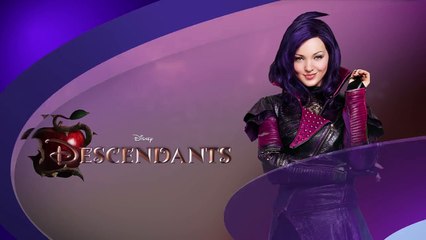 Descendants Tuto Nail Art : Mal
