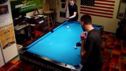 2 Man Pool Trickshots feat. Steve Markle