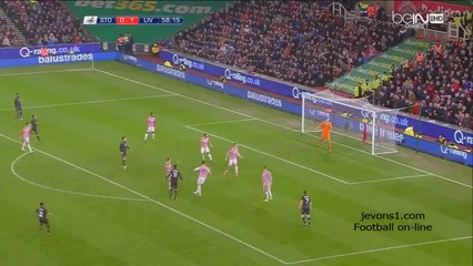 Stoke City 0 - 1 Liverpool All Goals and Full Highlights 05/01/2016 - Capital One Cup