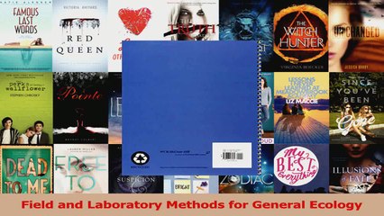 PDF Download  Field and Laboratory Methods for General Ecology PDF Online