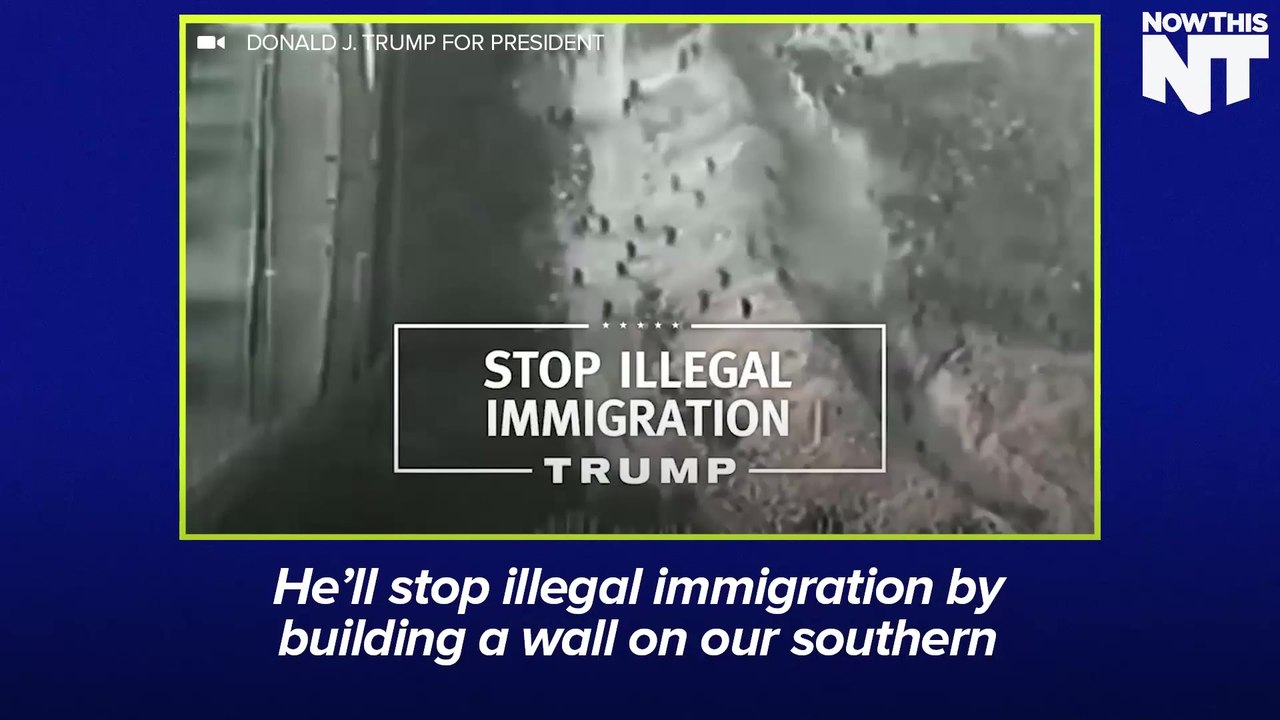 Trump Ad Promises a Wall–But Shows the Wrong Border