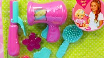 Baby Alive and My Baby All Gone Doll Hair Styling with Salon Chic Vanity Play Set by ToysReviewToys