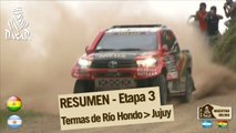 Resumen de la etapa 3 - Coche/Moto - (Termas Rio Hondo / Jujuy)