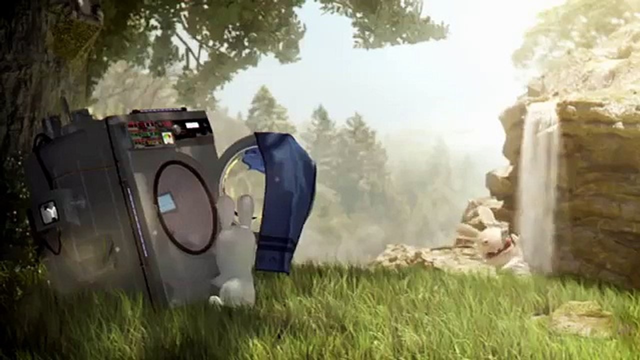 Бешеные кролики Raving Rabbids Travel in Time Caesar Trailer Кролики и Цезарь