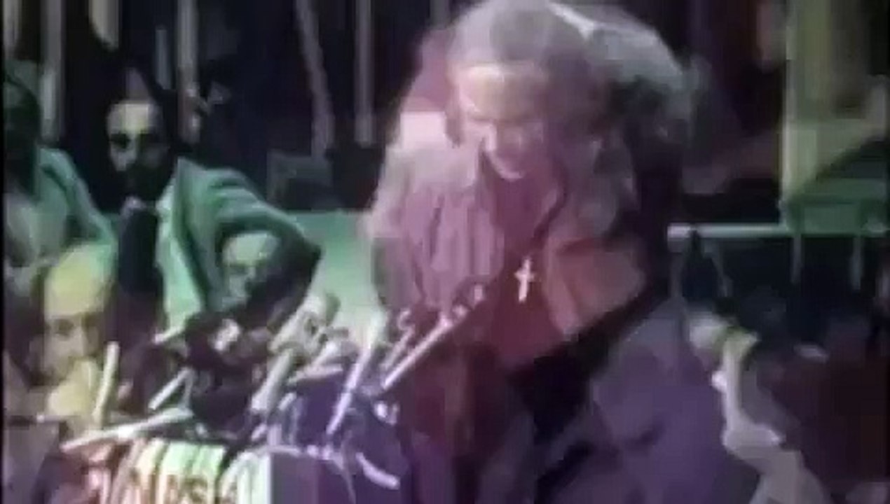 William Christopher  Fr. Mulcahey at the M*A*S*H Last Episode Press Conference