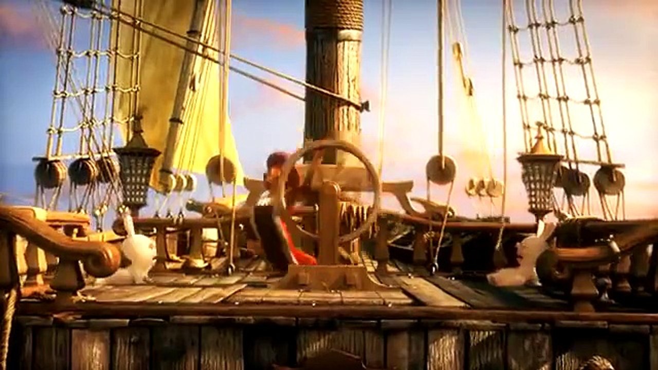 Rabid Rabbits Raving Rabbids Travel in Time Christopher Columbus trailer Rabbits and Columbus