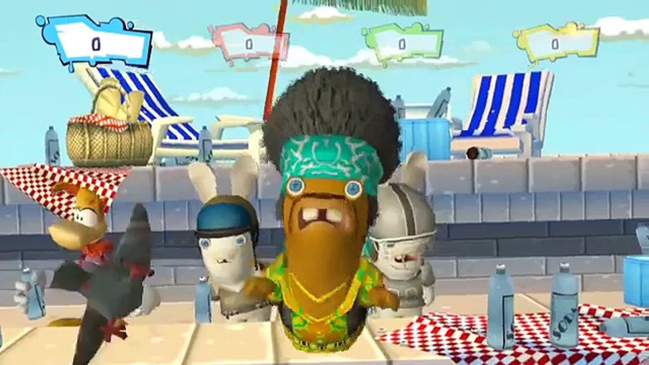 Mad bunnies Rayman Raving Rabbids 2 Commercial