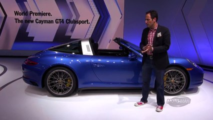 Download Video: 2017 Porsche 911 Targa 4 & Porsche 911 Targa 4S #LAAutoShow TECH REVIEW