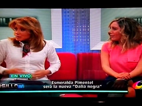 LA DALIA NEGRA, ESMERALDA PIMENTEL, PASILLO TV, ENE 5 2016