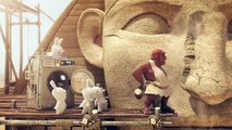 Conejos rabiosos Raving Rabbids Travel in Time Egipto Conejos remolque en el Antiguo Egipto