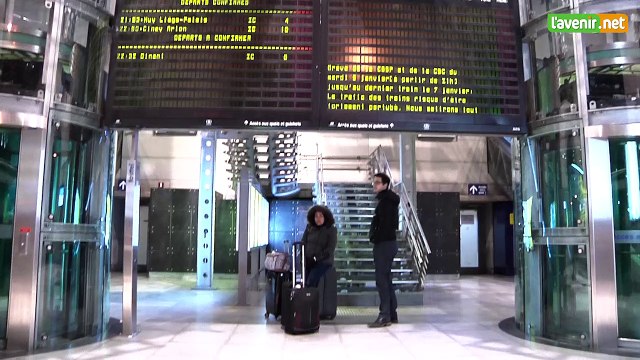 L'Avenir - Grève de la SNCB : le point en gare de Namur, en pleine nuit