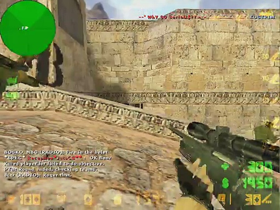 CS 1.6 Epic plays AWP on DUST2 Online