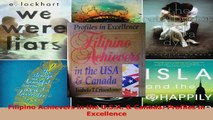 PDF Download  Filipino Achievers in the USA  Canada Profiles in Excellence Download Online