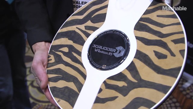 Dive into VR gaming feet first with 3DRudder controller