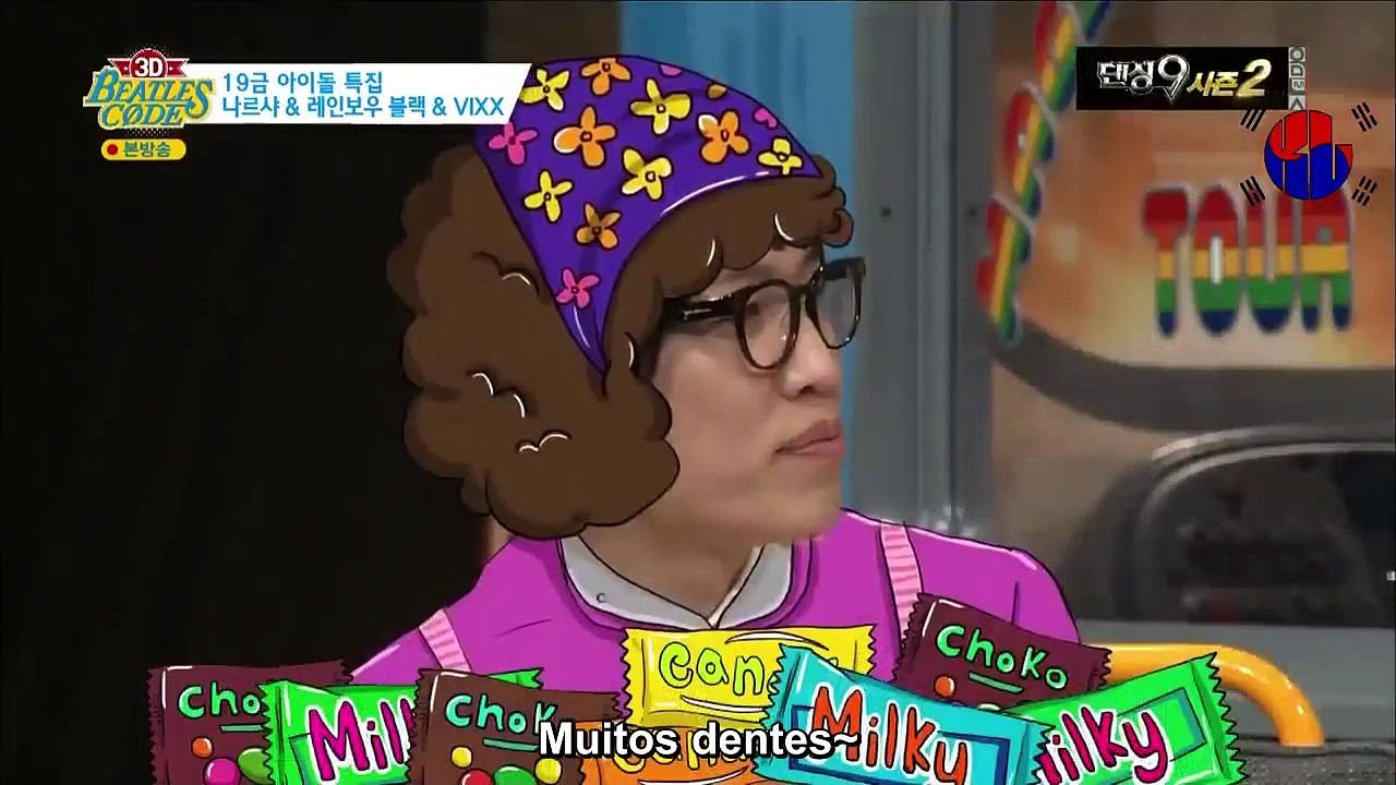 [pt-br] 140204 Beatles Code 3d E07 - Narsha, Rainbow Blaxx & Vixx Legendado [parte 1/2]