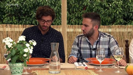 Comparan el postre del equipo naranja con un vomitado - Top Chef