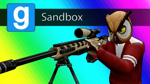 Gmod Sandbox - 1v1 Sniper Battle! (Garry's Mod: Call of Duty MW2 Parody)