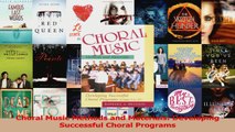 PDF Download  Choral Music Methods and Materials Developing Successful Choral Programs Read Online