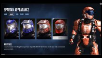 Halo 5 Customization - Helmets - Nightfall