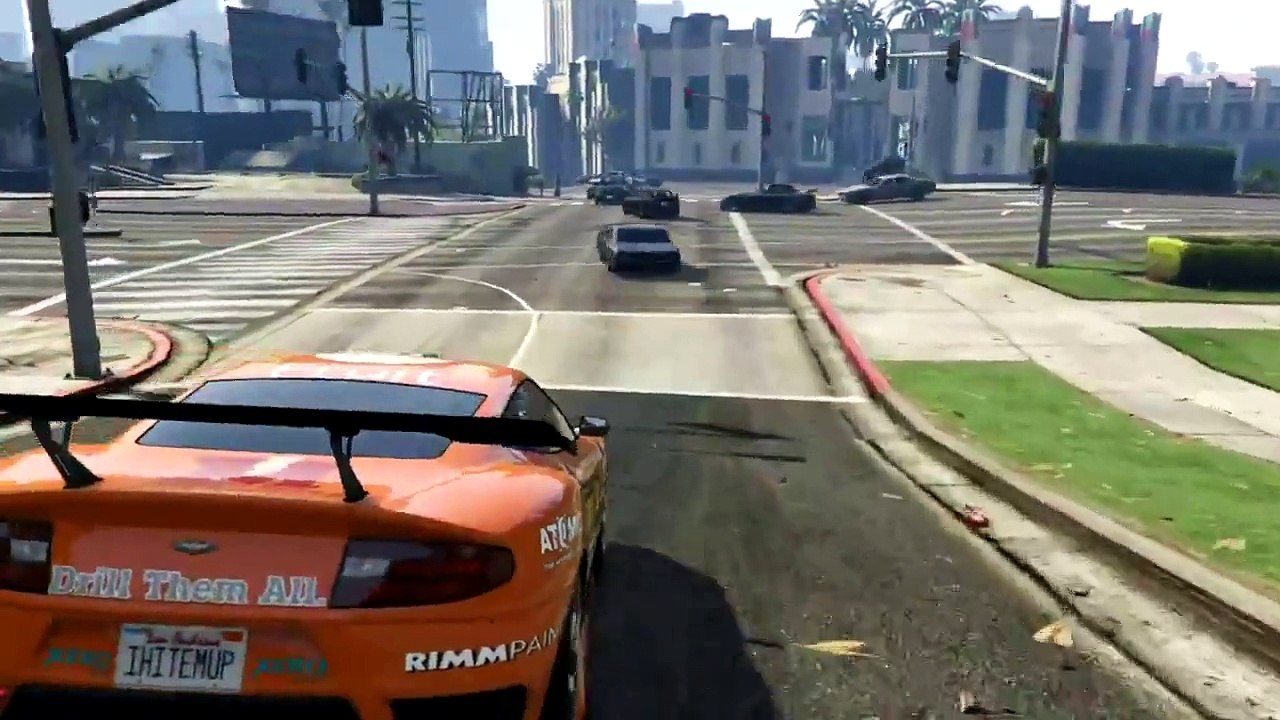 GTA Online - Car meet with friends