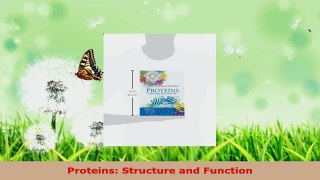 Download  Proteins Structure and Function Ebook Free