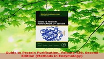 Download  Guide to Protein Purification Volume 436 Second Edition Methods in Enzymology PDF Online