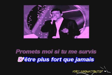 PATRICK BRUEL ET NATASHA ST PIER - ON SE RETROUVERA - (Avec voix fille) - KYRIS KARAOKE PROJECT