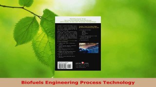 PDF Download  Biofuels Engineering Process Technology Download Full Ebook
