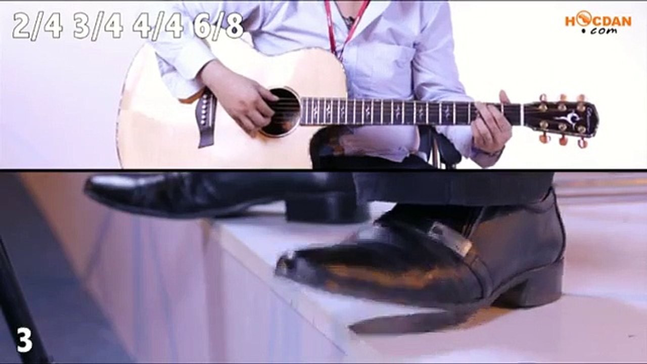 Hướng dẫn học guitar đệm hát Level 2 Bài 2 Làm quen với nhịp phách